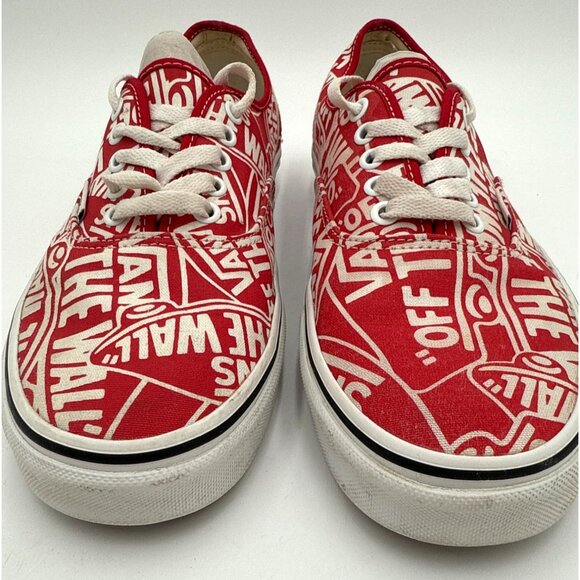 VANS Men’s Doheny OTW Repeat R&W Logo Print Skateboard Shoes Sneakers Size 10 - Picture 3 of 10